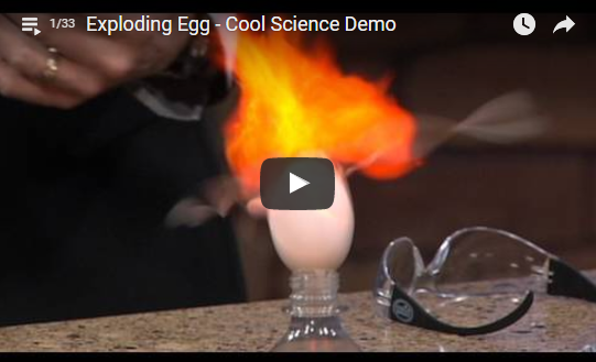Exploding Egg – Cool Science Demo by Steve Spangler