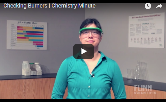 Checking Burners | Chemistry Minute