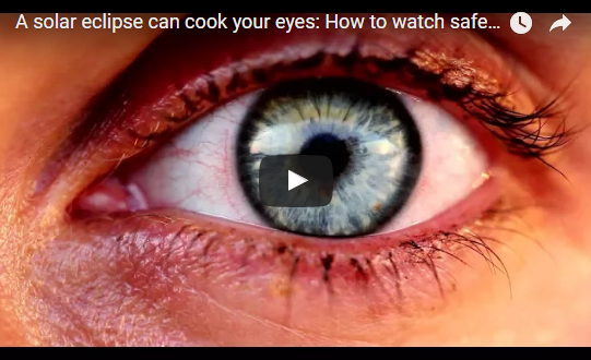 A solar eclipse can cook your eyes: How to watch safely, featuring STAO’s own Ralph Chou