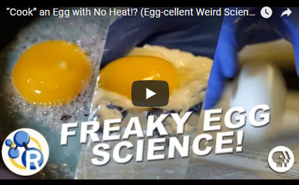 “Cook” an Egg with No Heat!? (Egg-cellent Weird Science Experiments)