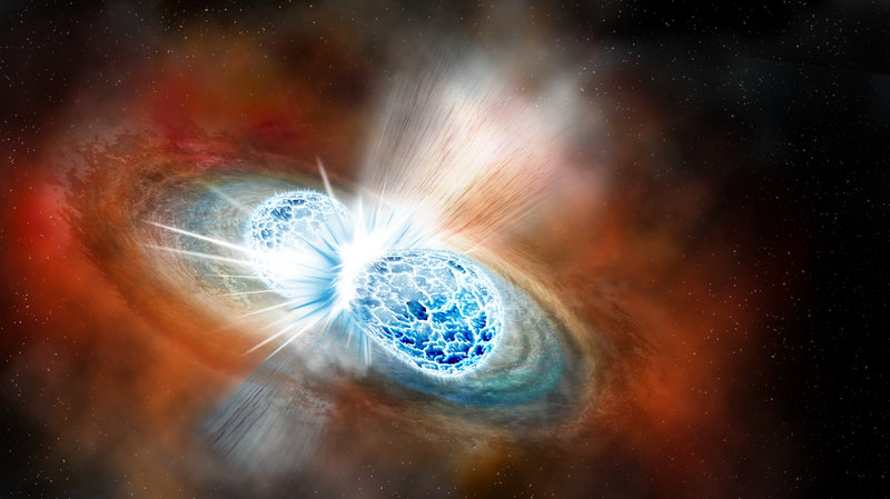 Collision Of 2 Neutron Stars – Seen For First Time –NPR