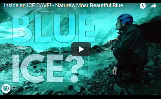 Inside an ICE CAVE! – Nature’s Most Beautiful Blue