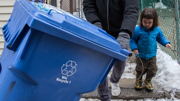 Your lifestyle is making blue box recycling unsustainable | CBC News