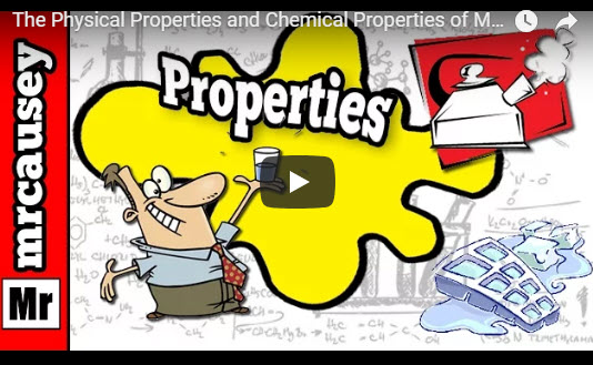 The Physical Properties and Chemical Properties of Matter