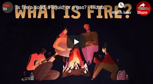 Is fire a solid, a liquid, or a gas? – TED Ed by Elizabeth Cox
