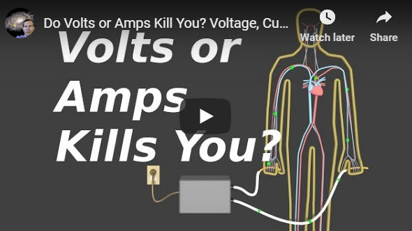 Do Volts or Amps Kill You? Voltage, Current and Resistance – YouTube
