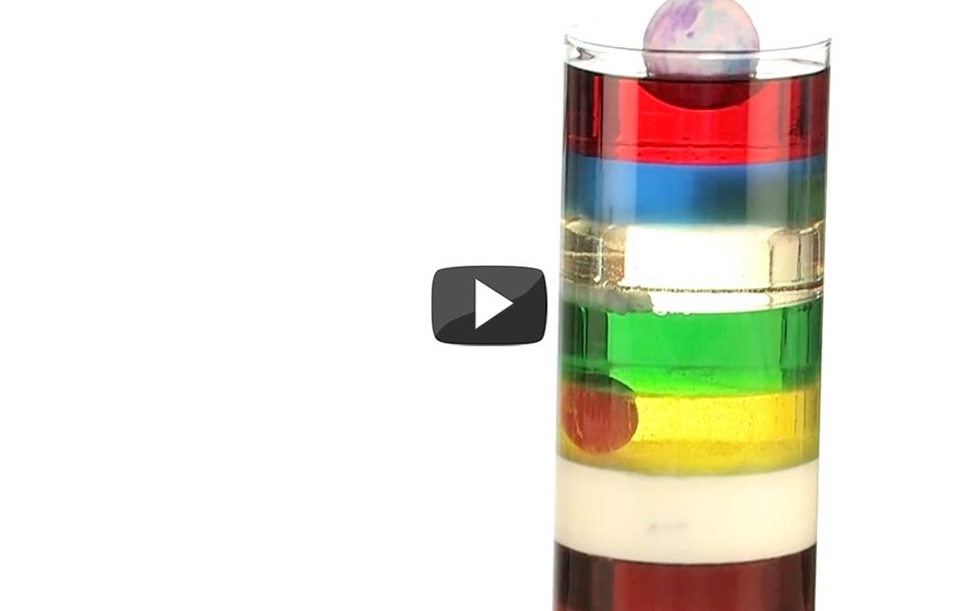 ? Experiment Of The Week – 9 Layer Density – by Steve Spangler
